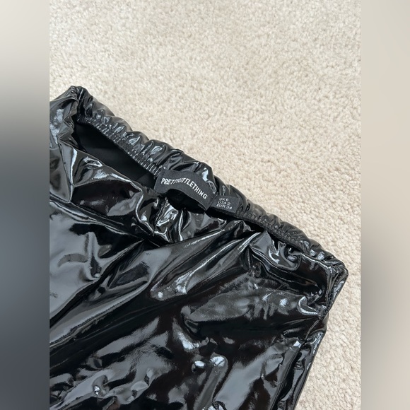 PrettyLittleThing Leather Pants - Picture 3 of 4